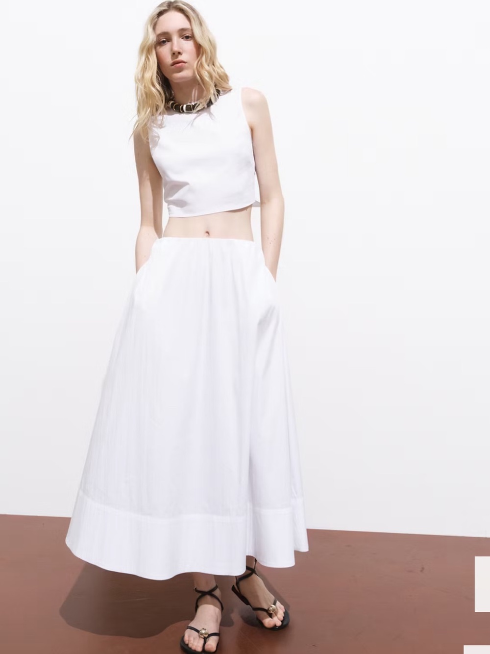 Mango Cotton Skirt